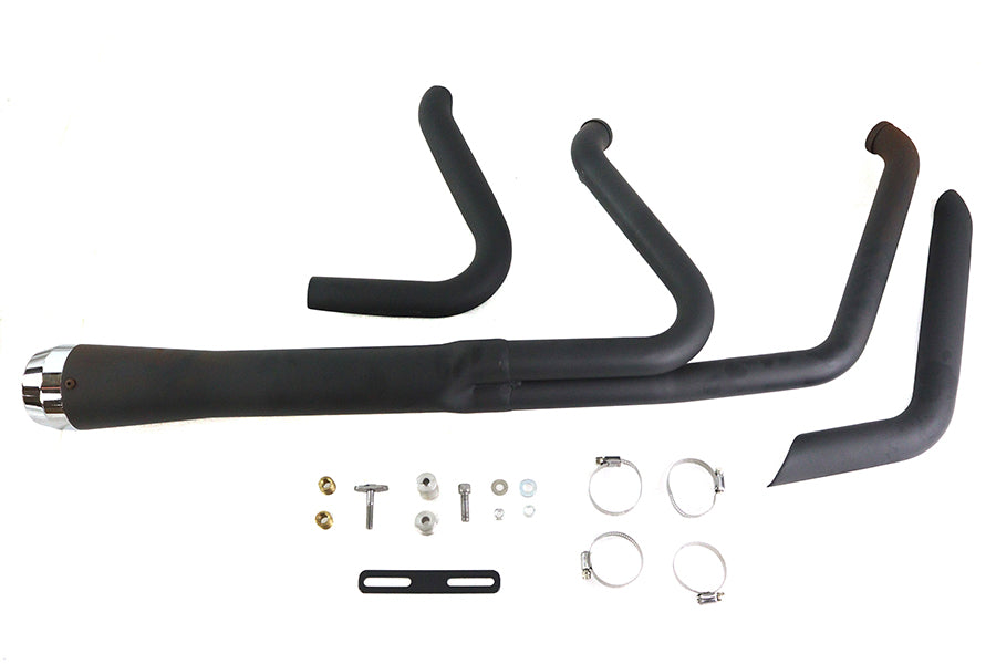 Wyatt Gatling Holeshot Exhaust Set Black