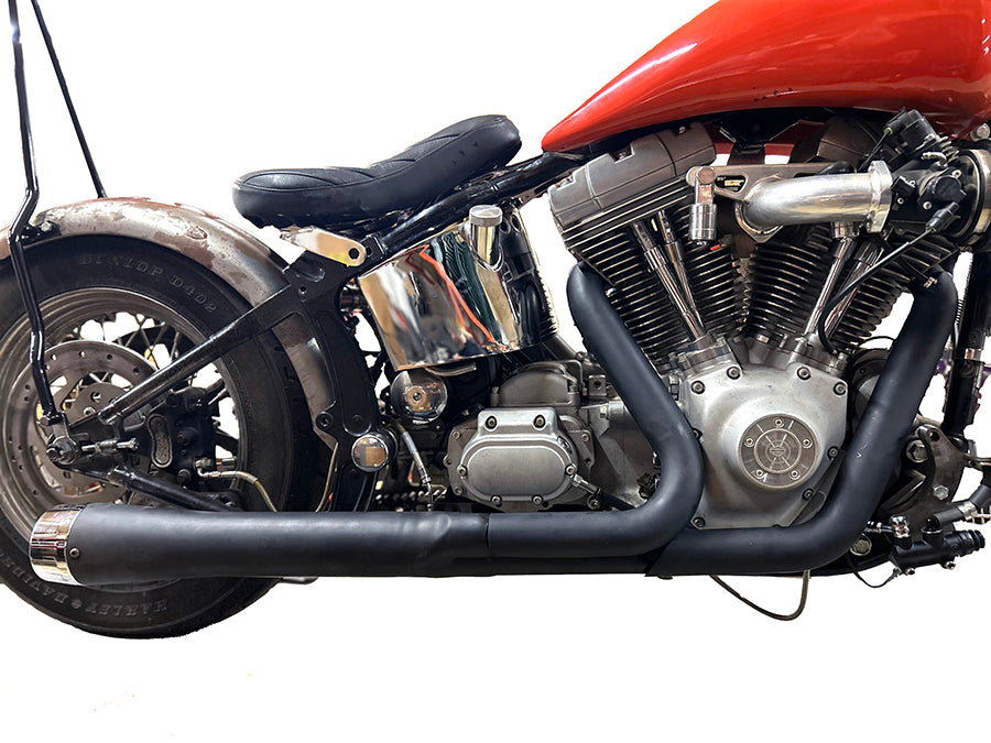 Wyatt Gatling Holeshot Exhaust Set Black
