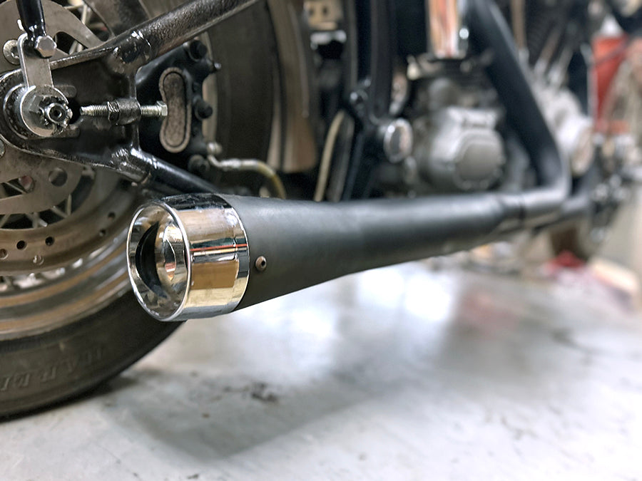 Wyatt Gatling Holeshot Exhaust Set Black