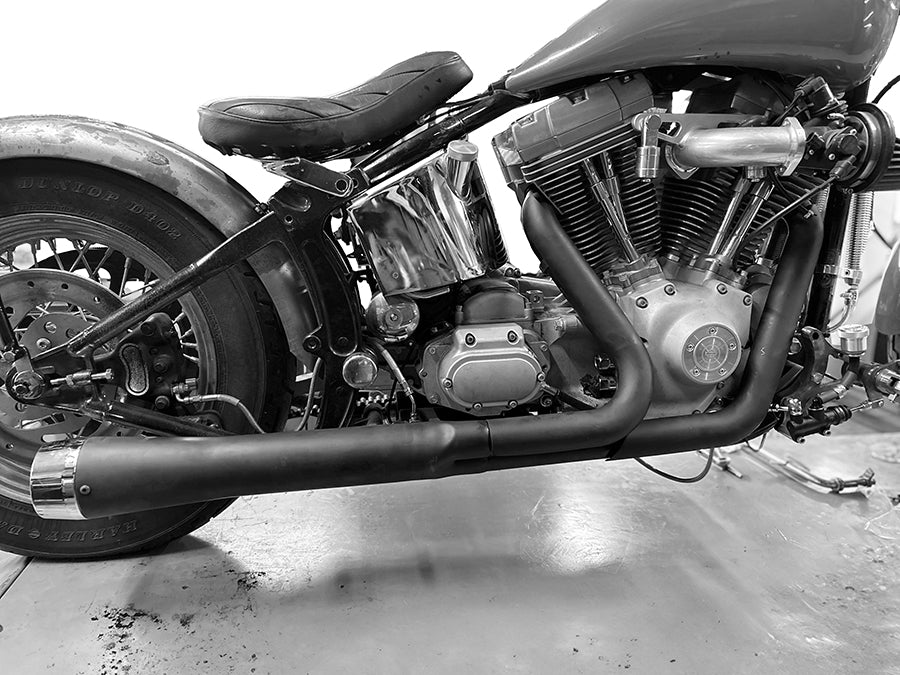 Wyatt Gatling Holeshot Exhaust Set Black