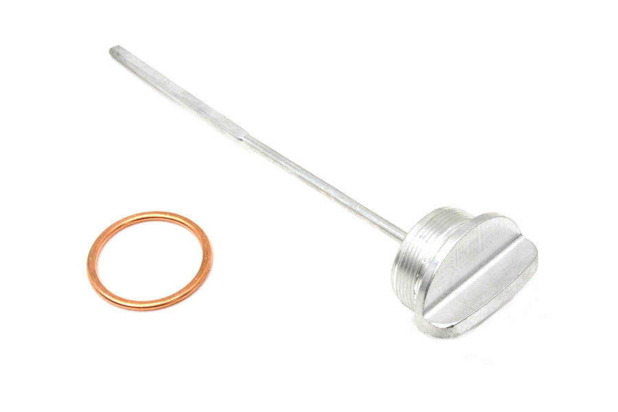 Cadmium Plated Oil Tank Filler Cap and Gauge Kit