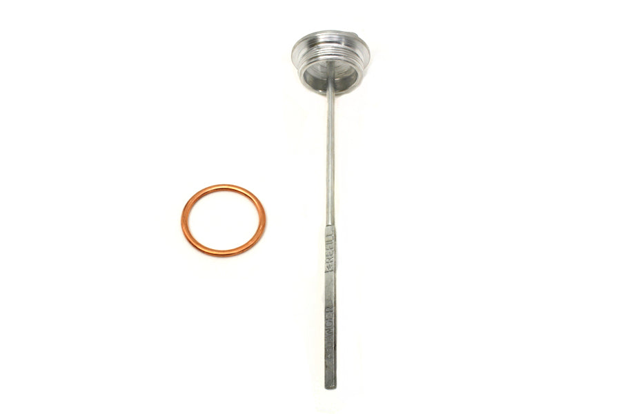 Cadmium Plated Oil Tank Filler Cap and Gauge Kit