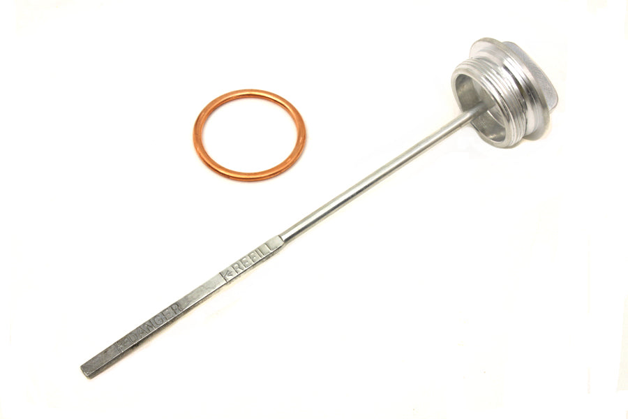 Cadmium Plated Oil Tank Filler Cap and Gauge Kit