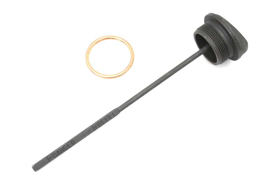 Parkerized Oil Tank Filler Cap and Gauge Kit