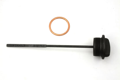 Parkerized Oil Tank Filler Cap and Gauge Kit