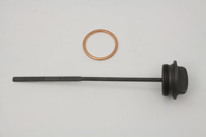 Parkerized Oil Tank Filler Cap and Gauge Kit