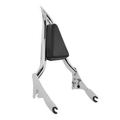 sissy bar for harley touring in chrome
