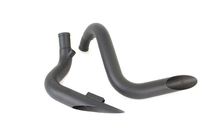 LAF Straight Down Drag Pipe Set Black