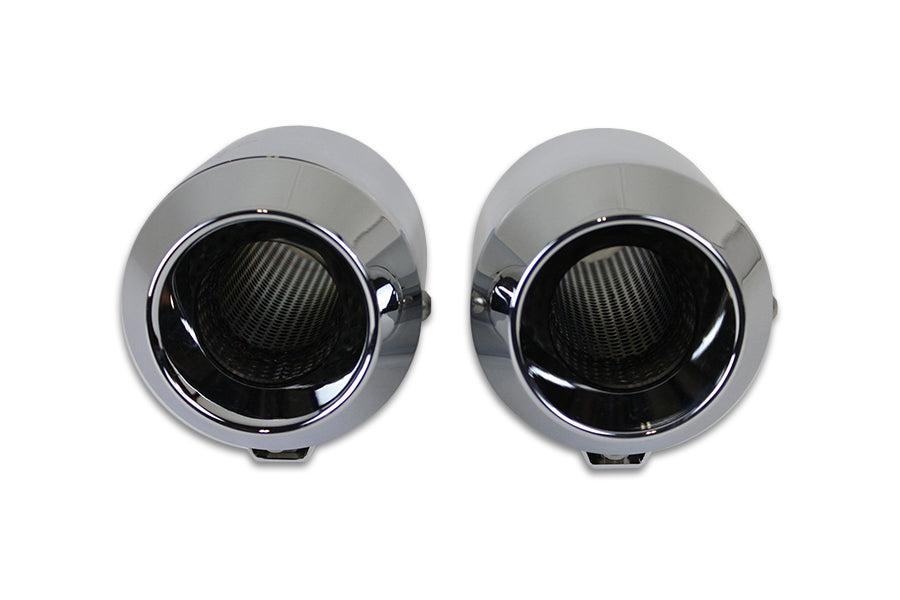 Grenade Muffler Set Chrome