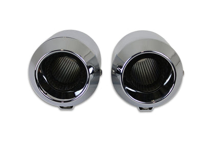 Grenade Muffler Set Chrome