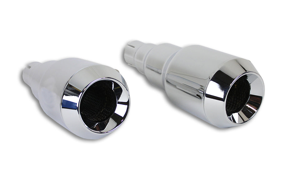 Grenade Muffler Set Chrome