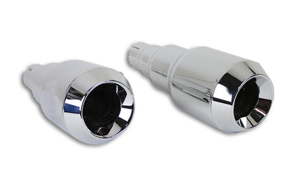 Grenade Muffler Set Chrome