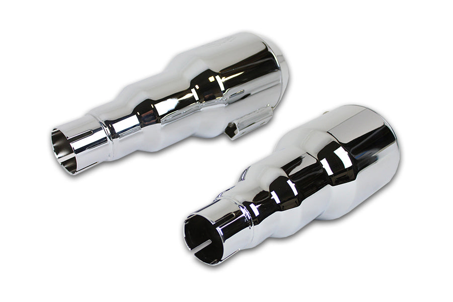 Grenade Muffler Set Chrome