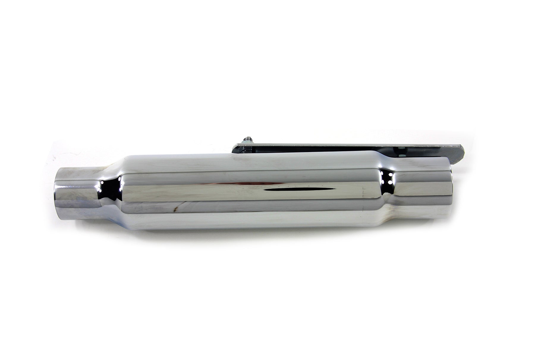 Shorty Slip on Muffler Chrome