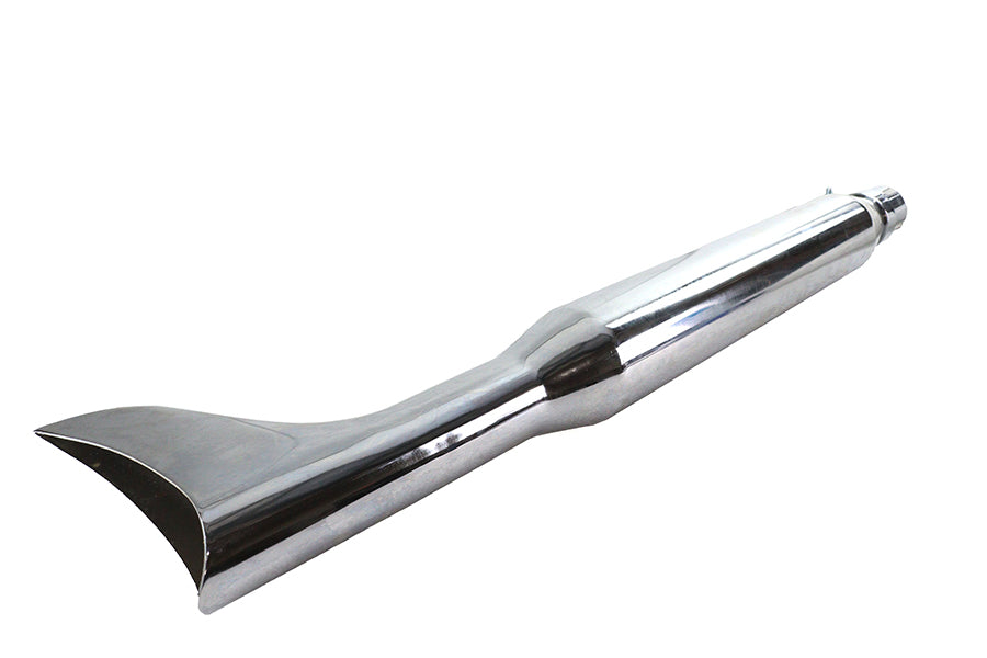 Chrome Fishtail Muffler 30",Y