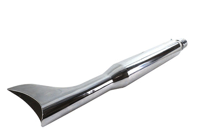 Chrome Fishtail Muffler 30",Y
