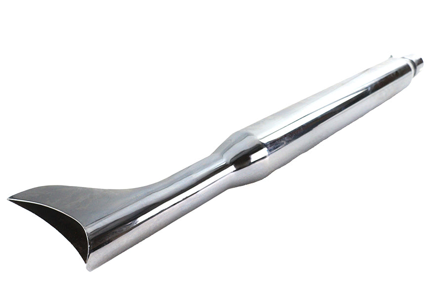 Chrome Fishtail Muffler 36",Y