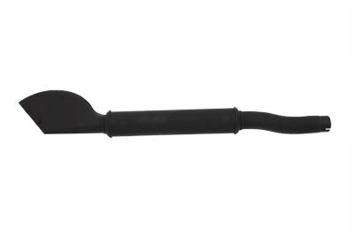 45 WL Bat Tail Muffler Black