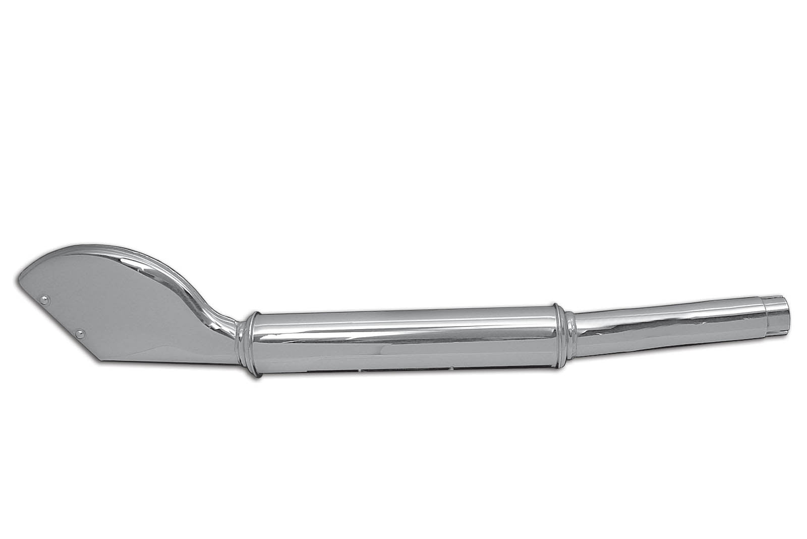 45 WL Bat Tail Muffler Chrome
