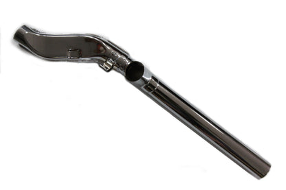 Flat Header and Y Exhaust Connector Combo Chrome
