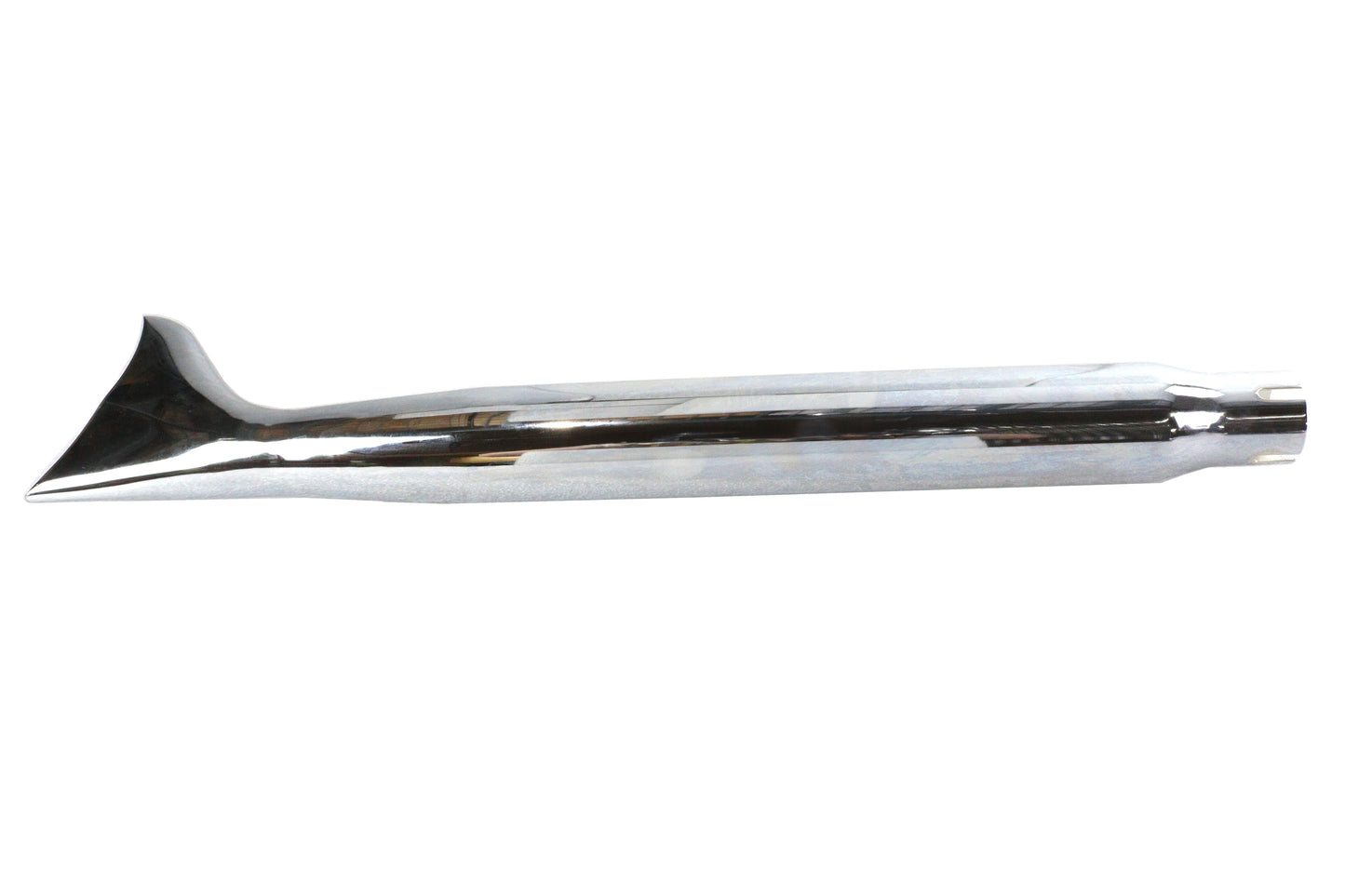 Chrome Tapered Fishtail Muffler 27",Y