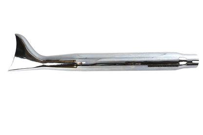 Chrome Tapered Fishtail Muffler 27",Y