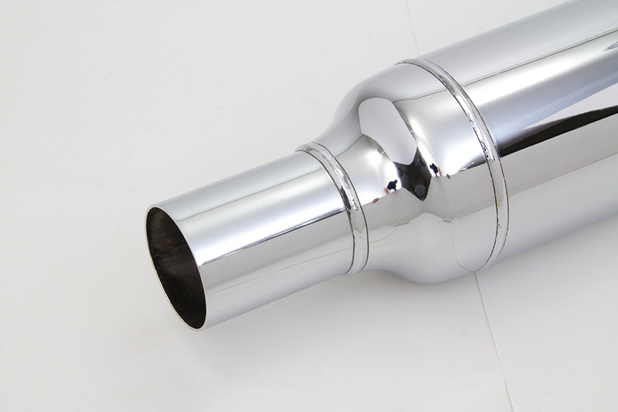 22 Cigar Muffler Chrome