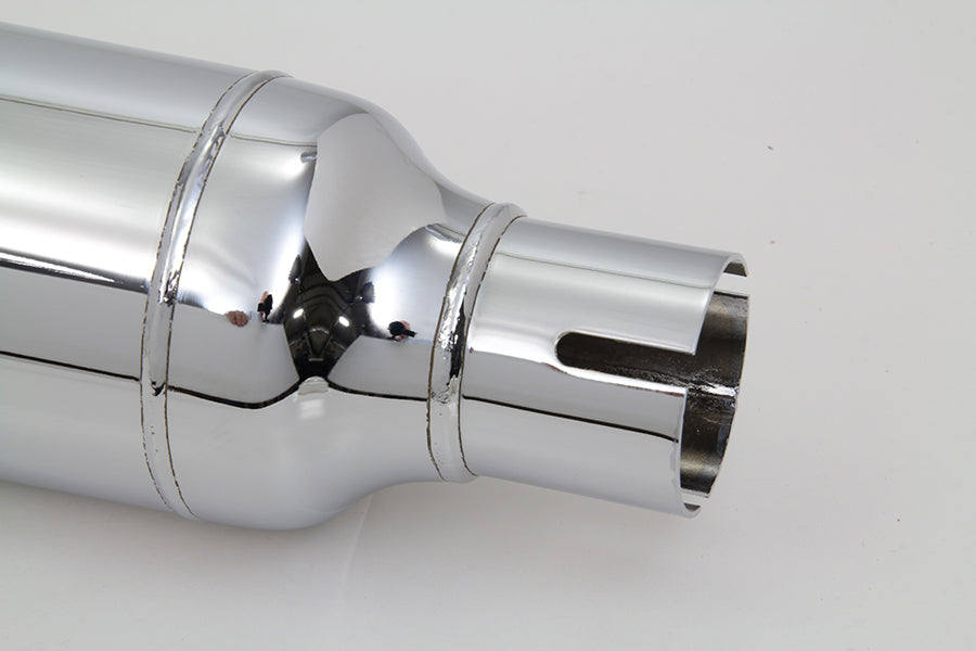 22 Cigar Muffler Chrome