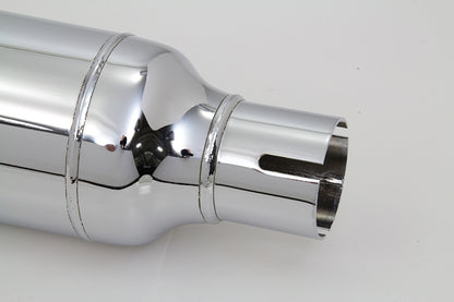 22 Cigar Muffler Chrome