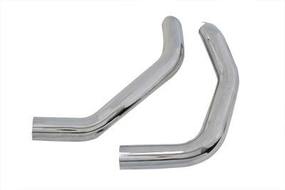 Drag Exhaust Pipe Heat Shield Set