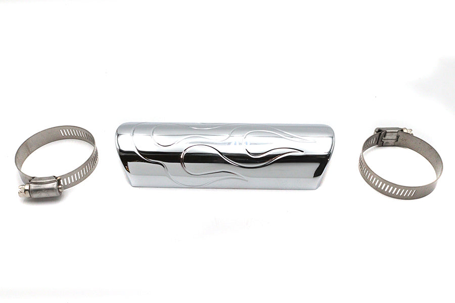 Exhaust Heat Shield Flame Style