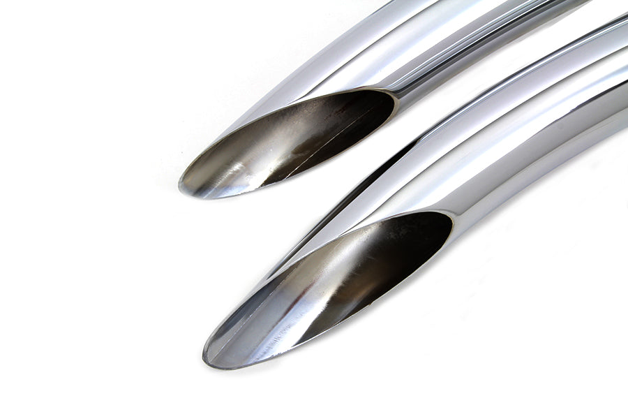 Exhaust Drag Pipe Set Curvado