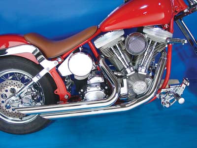 Wyatt Gatling Exhaust Drag Pipe Set Down Slash Shorty
