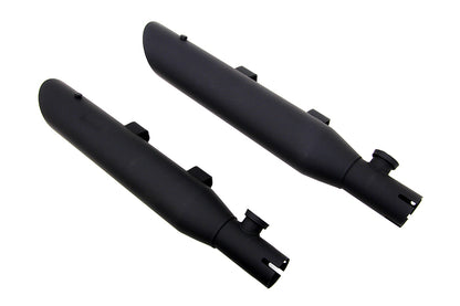 Wyatt Gatling Side Slash Slip-On Muffler Set Black