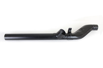 Flat Header and Y Exhaust Connector Combo Black