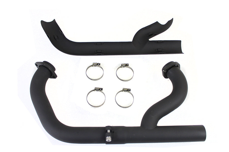 2:1 Siamese Exhaust Header Set Black