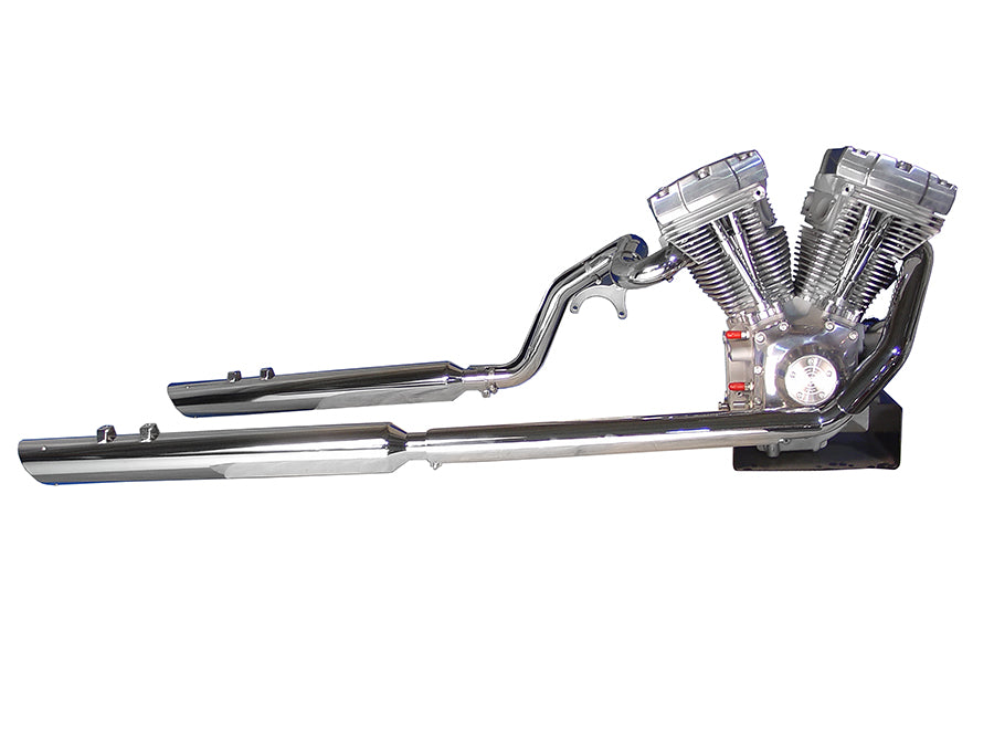 Touring Crossover Exhaust Header System Chrome