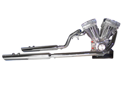 Touring Crossover Exhaust Header System Chrome