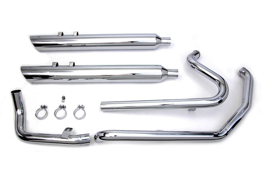 Touring Crossover Exhaust Header System Chrome