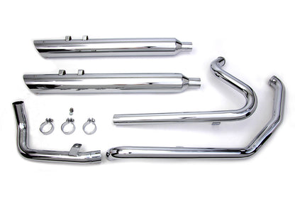 Touring Crossover Exhaust Header System Chrome