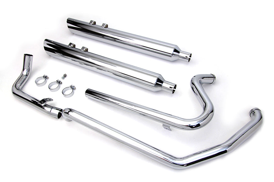 Touring Crossover Exhaust Header System Chrome