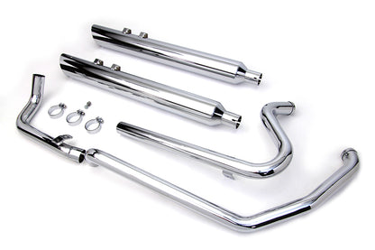 Touring Crossover Exhaust Header System Chrome