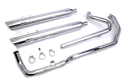 Touring Crossover Exhaust Header System Chrome