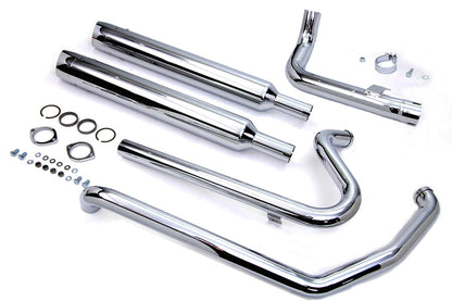 Touring Crossover Exhaust Header System Chrome