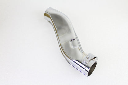 Flat Squash" Pipe with Tab Chrome