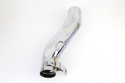 Flat Squash" Pipe with Tab Chrome