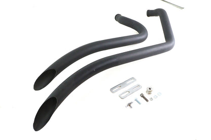 Factory Sample Wyatt Gatling Smooth Radius Pipe Set Black