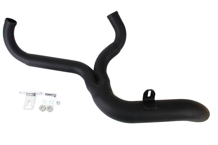 FXD 2:1 Lake Side Pipe Exhaust Black