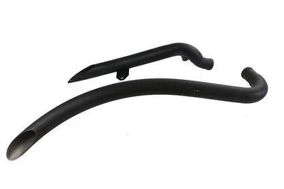 Factory Sample Curved Radius Exhaust Header Set Black