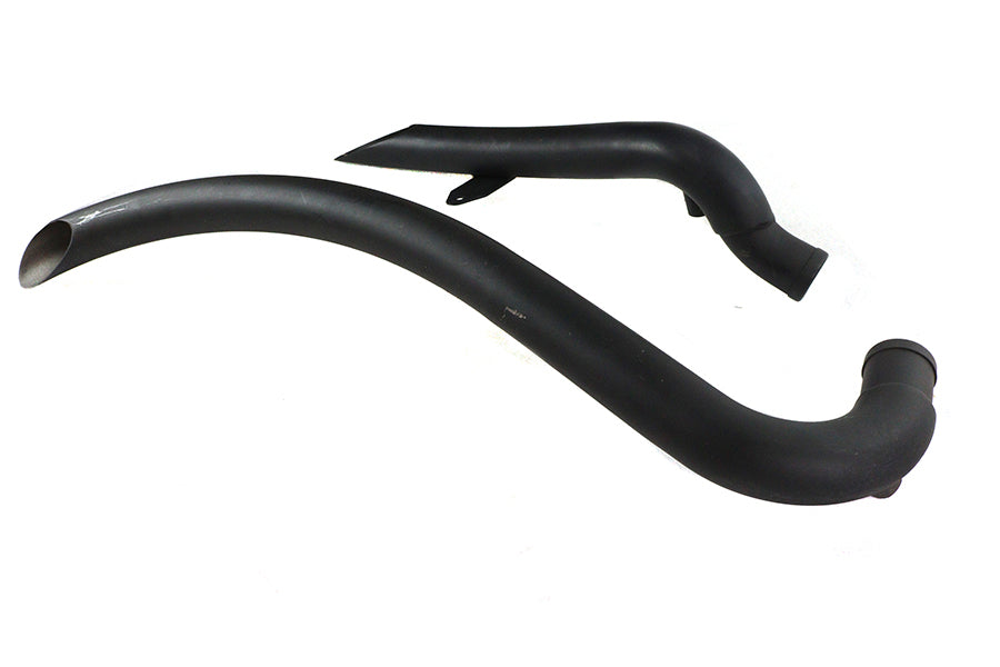 Factory Sample Curved Radius Exhaust Header Set Black